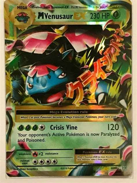 mega venusaur x|mega venusaur ex worth.